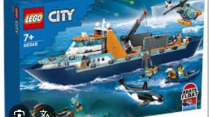 Обзор лего корабля исследователей Антарктики