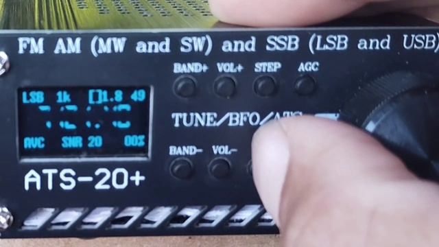 ATS 20 доработка схемотехники и прошивки. Тест приемника после доработки. смотреть онлайн