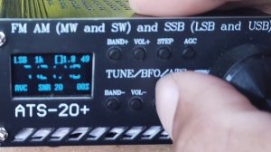 ATS 20 доработка схемотехники и прошивки. Тест приемника после доработки.
