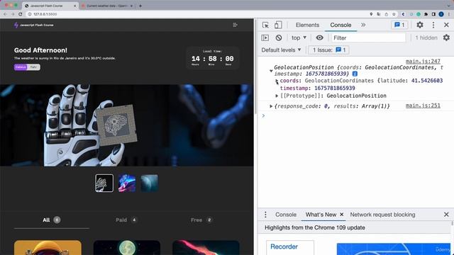 13. Project The Open WeatherMap API смотреть онлайн