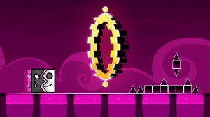 Безумный ПОРТАЛ УМЕНЬШЕНИЯ в Geometry Dash