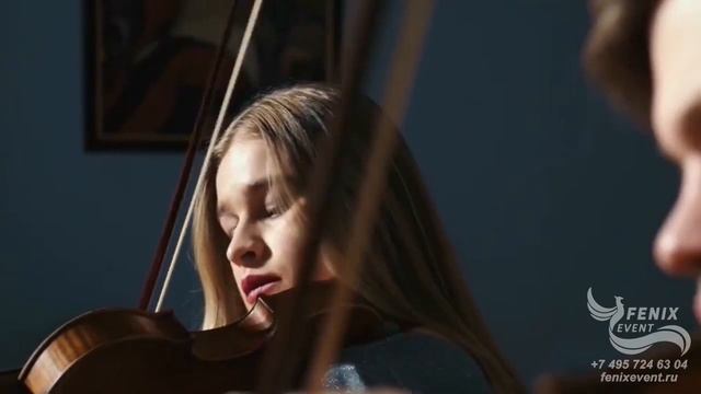 Заказать струнно-духовой квартет на свадьбу и юбилей в Москве - живая музыка на встречу гостей смотреть онлайн