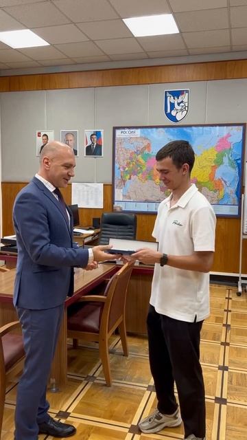 и.о. ректора Денис Дворников встретился со студентами-спортсменами команды "Викинги". смотреть онлайн