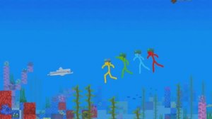 Королевство дельфинов - 13 серия / Стикмены и Minectaft