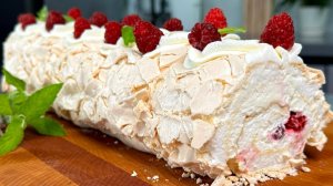 Меренговый РУЛЕТ ! Бесподобно Вкусно! Самый удачный РЕЦЕПТ , получится у всех!