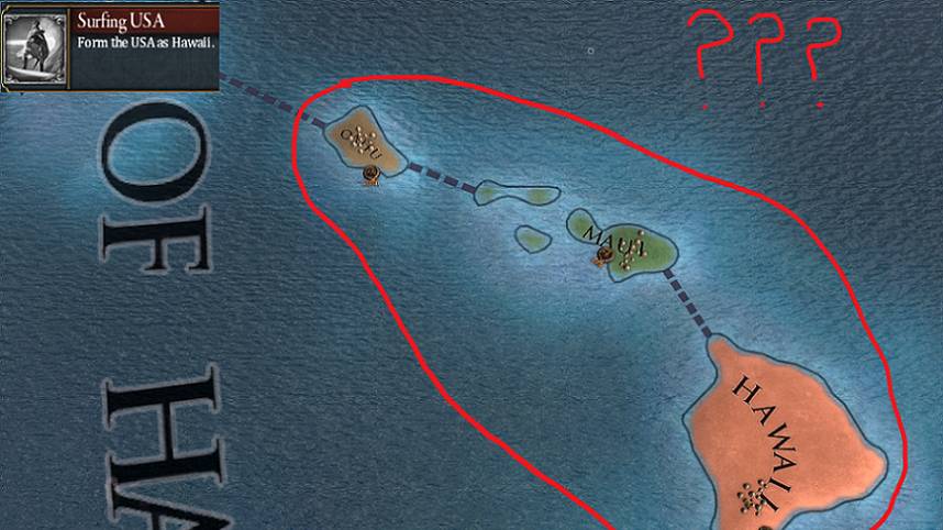Europa Universalis 4/- ГАВАИ/ Surfing USA