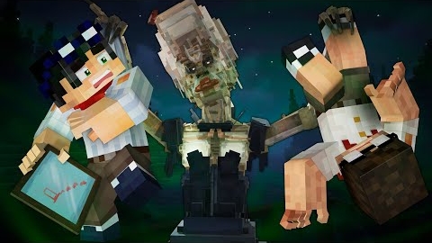 ПИКОВАЯ ДАМА: ПРИЗЫВ- Страшилки Minecraft смотреть онлайн