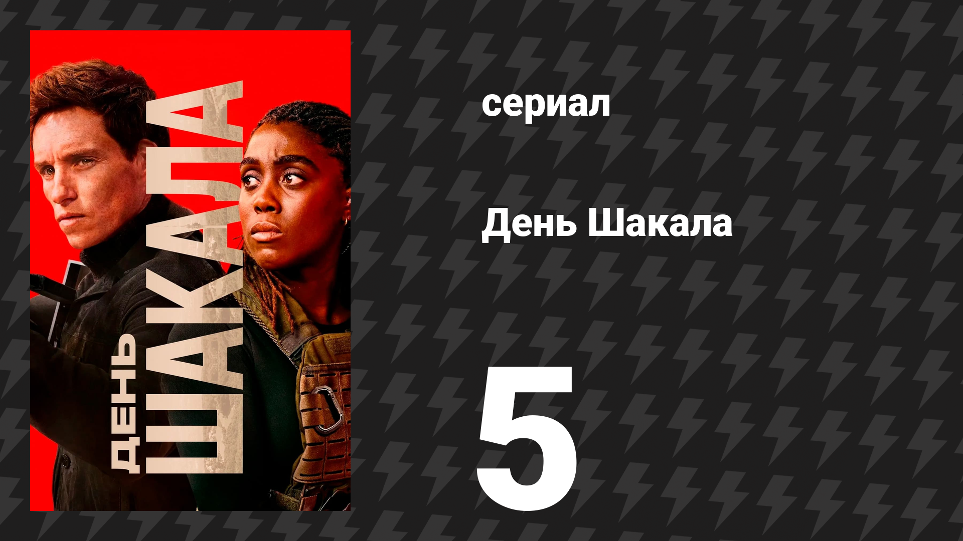 День Шакала 1 сезон 5 серия (сериал, 2014) смотреть онлайн