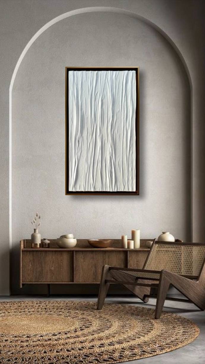 Современное панно для интерьера «Драпировка».