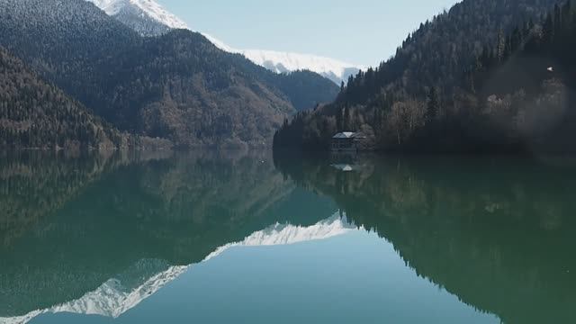 Абхазия - озеро Рица и Молочный водопад