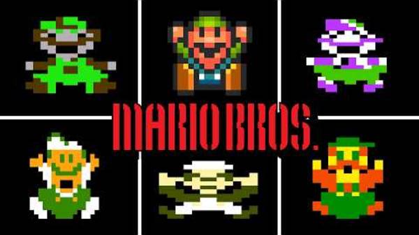 😵 Все смерти Луиджи в каждой версии Mario Bros. (+ экраны Game Over)