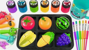 Мультфильмы для детей. Яркие мультики для малышей про разноцветные шарики и фрукты. Смотреть онлайн