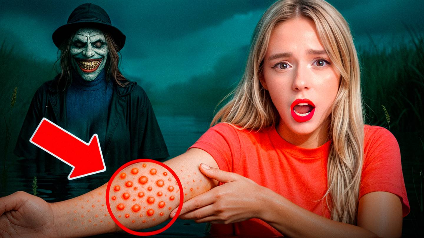 ЧТО ТО УКУСИЛО МЕНЯ ПОД ВОДОЙ В Проклятом Озере ! смотреть онлайн