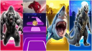 🦕Мир Кинг-Конга 🆚 Трицератопс 🆚 Трицератопс 🆚 Годзилла 🎶 Танец в гробу