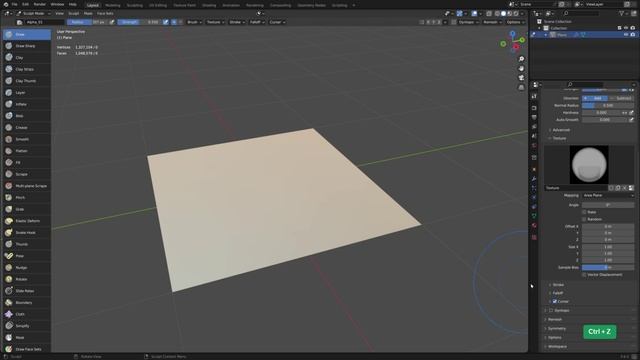 Using Alphas as sculpt brushes смотреть онлайн