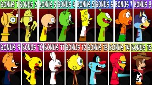 💎 INCREDIBOX SPRUNKI | WENDA TREATMENT: ВСЕ ПЕРСОНАЖИ & БОНУСЫ! 👑