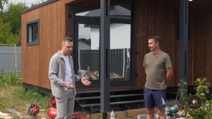 Красивая и компактная модульная баня!