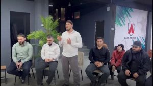 Встреча с молодежью с. Рахата в клубе "Лучник"