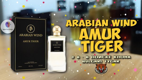 # 8 - В ПОИСКЕ КЛОНА BVLGARI TYGAR - "ARABIAN WIND AMUR TIGER" - знакомство и сравнение