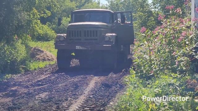 Кабачки на обед...Косили и возили.