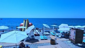 Сочи. Лазаревское. Санаторий ″Бирюза″. Вдоль пляжа. 2025