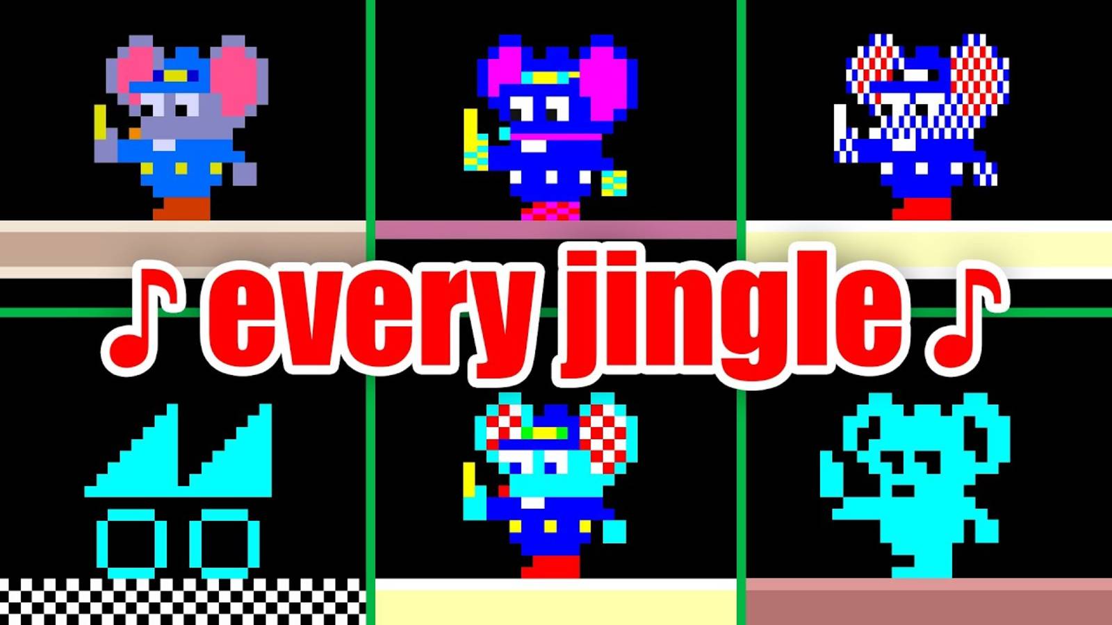 Mappy — сравнение вступительных мелодий почти во всех версиях! 🎵🐭