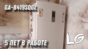 Холодильник LG после 5 лет работы