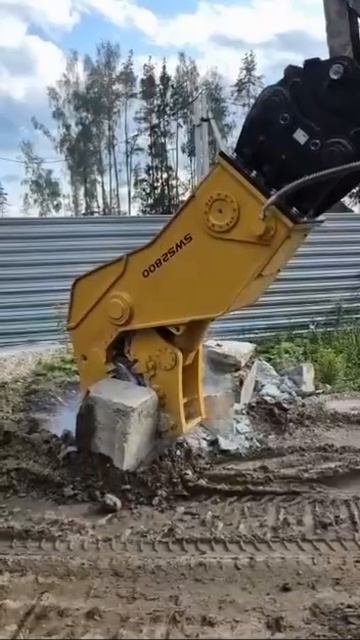 Гидроножницы для вторичного разрушения Exten SWS2800 со сменными зубьями смотреть онлайн