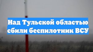 Над Тульской областью сбили беспилотник ВСУ