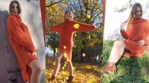 ✨️"Дикий мёд" эффектная туника-платье спицами✨️Мастер класс ✨️