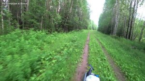 В своей избушке и спится хорошо. Пытаюсь поймать рыбу. Слетела цепь на трицикле. 5 серия