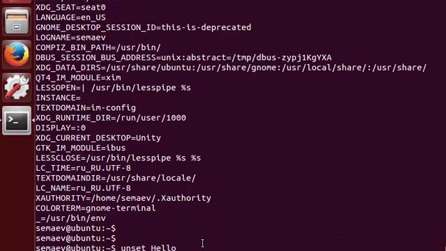 LPIC 105.1 часть четвертая. Bash переменные смотреть онлайн