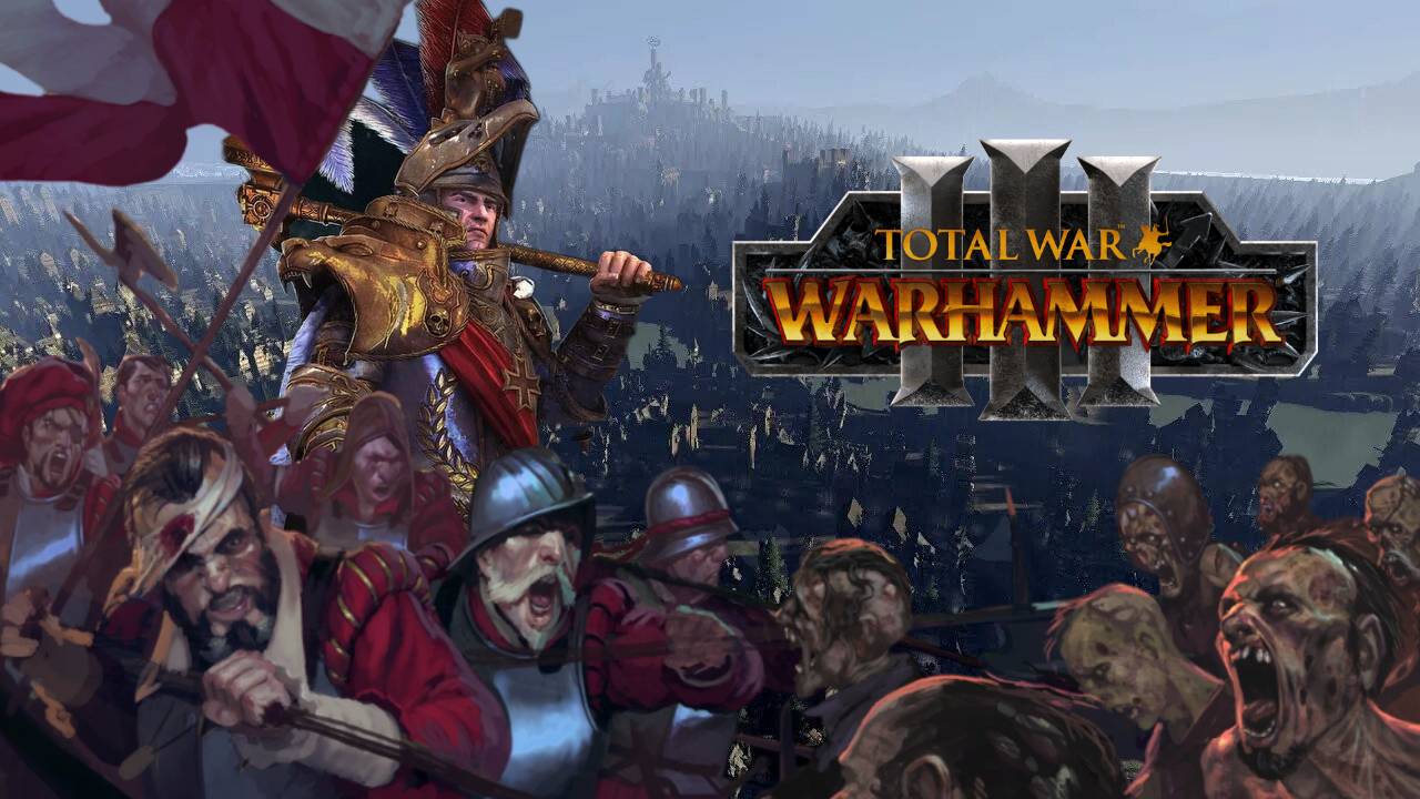 Total War WARHAMMER III: Hammer of Sigmar #4: Мариенбург.  Разрушенные стены vs ходячих мертвецов