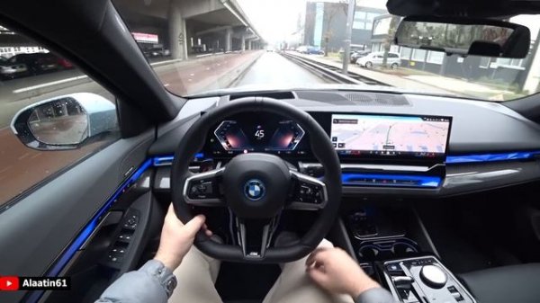 BMW 5 серии 2025 POV TEST DRIVE