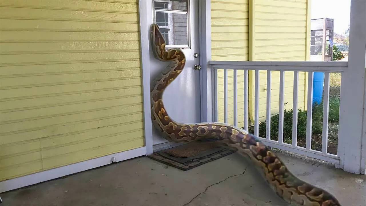 Удивительные случаи, когда животные забрались в дом к людям смотреть онлайн