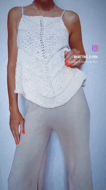#style #вязание #handmade #knitting #trend #crochet #top смотреть онлайн