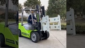 Вилочный погрузчик Zoomlion FD30 с зажимом для рулона бумаги