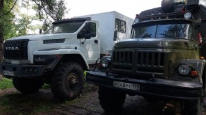 Купили ЗИЛ-131,тяжёлая дорога домой,много поломок.