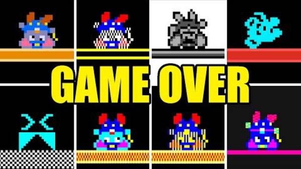 😵 Mappy — все смерти и экраны Game Over в каждой версии игры 🐭💥