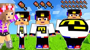 Майнкрафт но МЫ НЕ ПЕРЕСТАЁМ ТОЛСТЕТЬ в МАЙНКРАФТ НУБ И ПРО ВИДИО ТРОЛЛИНГ MINECRAFT Евгенбро