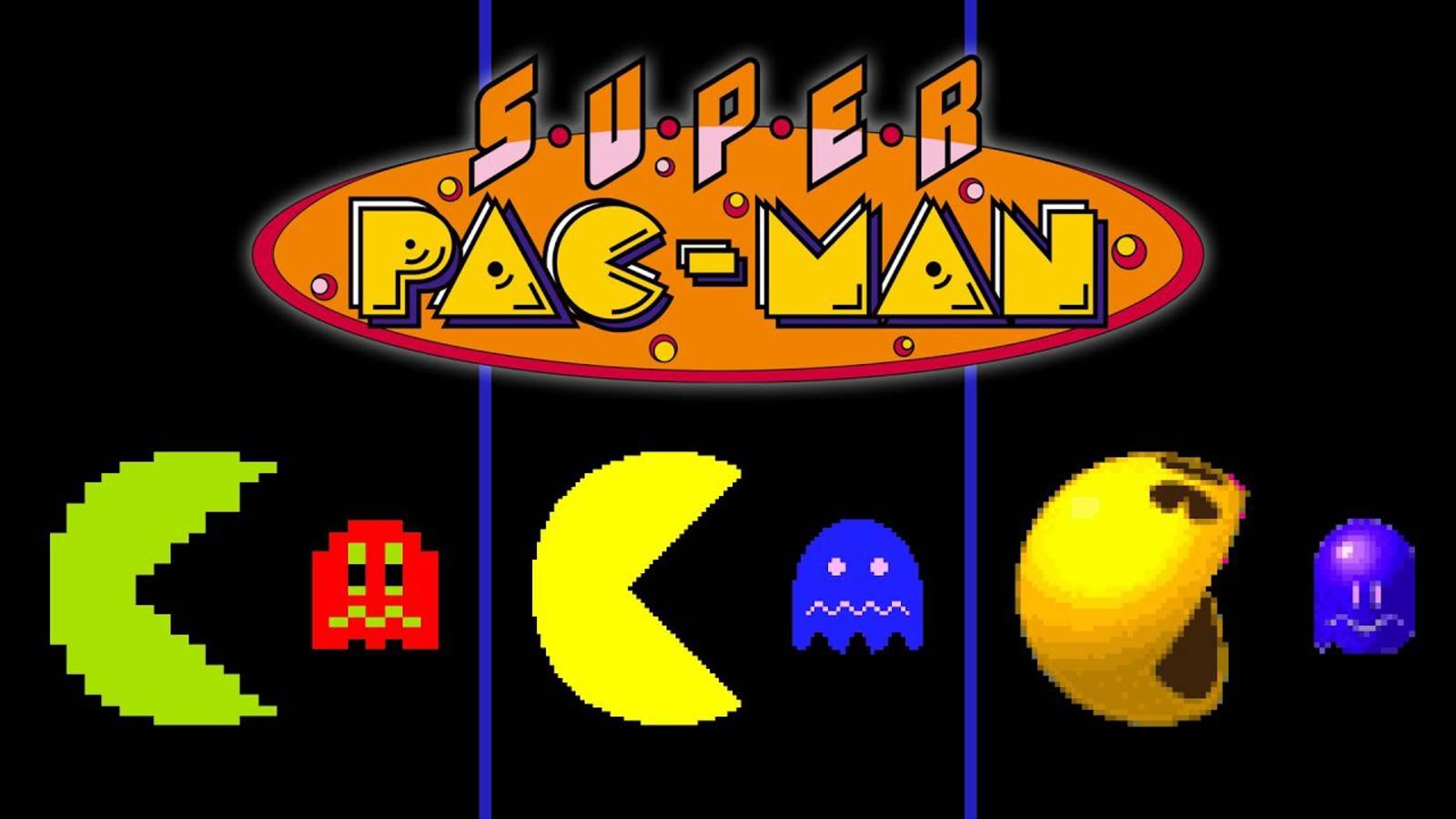 Super Pac-Man — все заставки из каждой версии 🎮🍒 смотреть онлайн