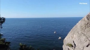 КРЫМ Симеиз сегодня 11 августа 2025. Обстановка на пляже, какая погода в Крыму сейчас, море