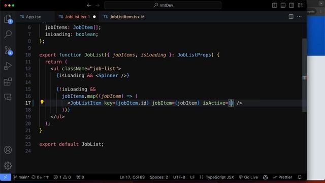 141. Active item in list (custom hook) смотреть онлайн