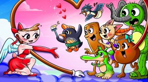 Все умники-умнички приходят обнять Капучино!🍭 ПОЛНОЕ ИЗДАНИЕ "ОБНИМАШКИ"! | Анимация "Мозгоклюй и С