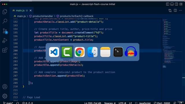 4. Project Populating the Products Section (Part 2) смотреть онлайн