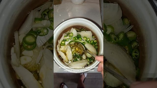 маринованный острый перчик