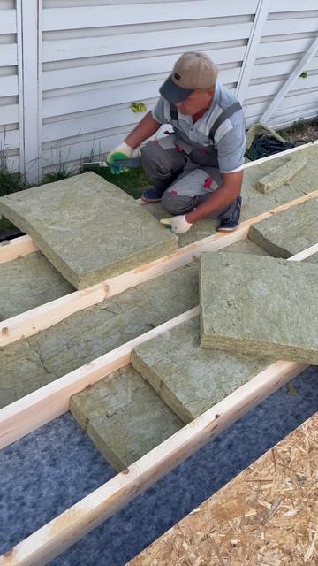 Утепляем пол каркасного дома смотреть онлайн