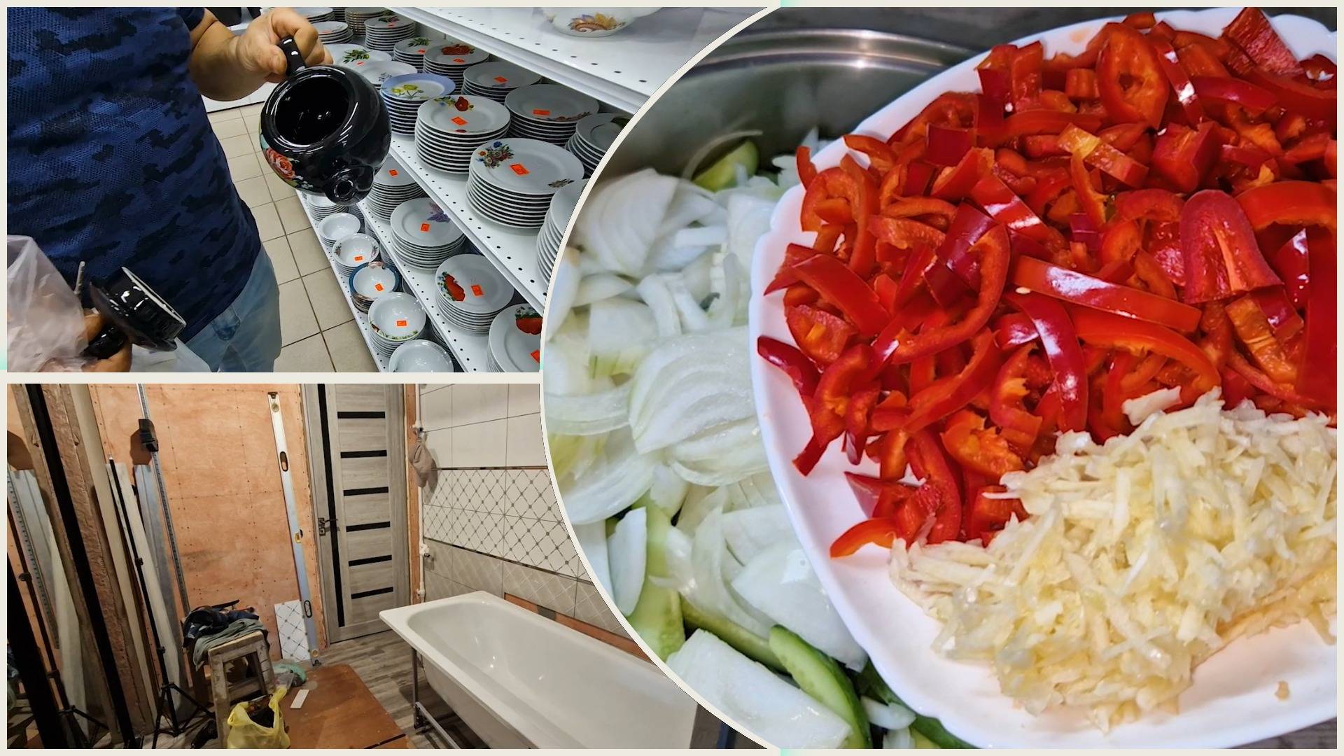 Дело встало! Присматриваем чайники. Закупили покрытие для веранды. Закуска на зиму со свежими 🥒 смотреть онлайн