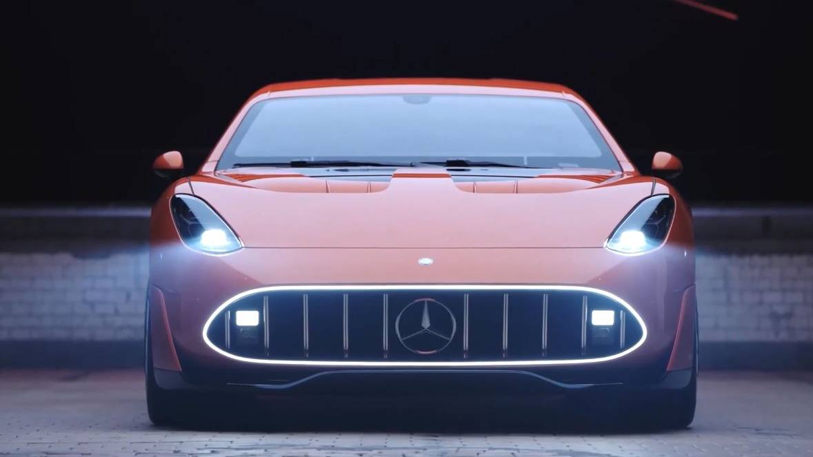 Concept Mercedes-Benz AMG GT XX (Deep House mix) смотреть онлайн