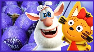 Три кота, Буба, Тачки, Куклы Лол, 44 котенка. Открываю 5 коллекций из шоколадных яиц.